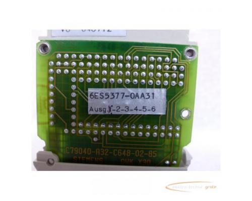 Siemens 6ES5377-0AA31 Eprom - Bild 2