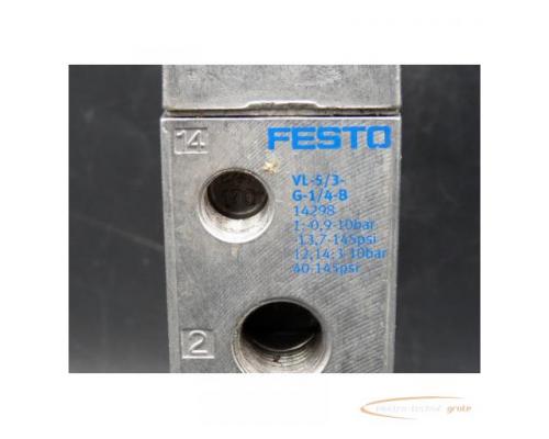 Festo VL-5/3-G-1/4-B Pneumatik-Ventil 14298 - Bild 4