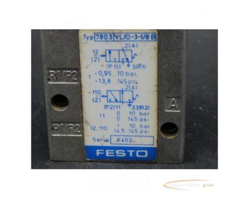 Festo VL/O-3-1/8-B Pneumatik-Ventil 7803 - Bild 3