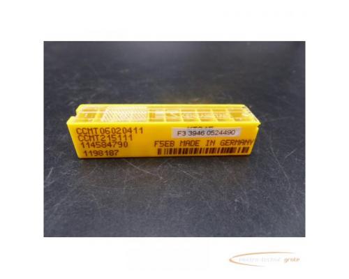 Kennametal CCMT06020411 Wendeschneidplatten KT315 VPE 10 stk. > ungebraucht! - Bild 1