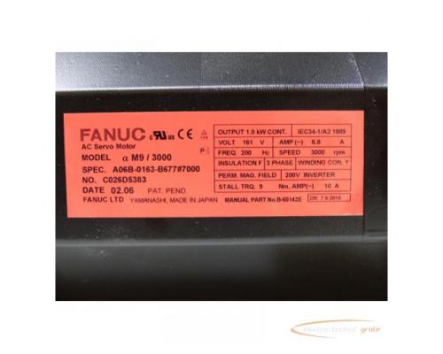 Fanuc A06B-0163-B677#7000 AC Servo Motor > mit 12 Monaten Gewährleistung! - Bild 4