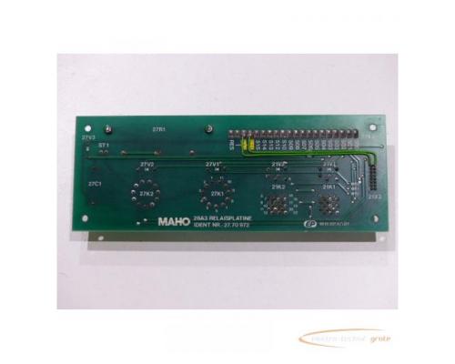 Maho 28A3 Relaisplatine Id.Nr. 27.70 972 - Bild 2