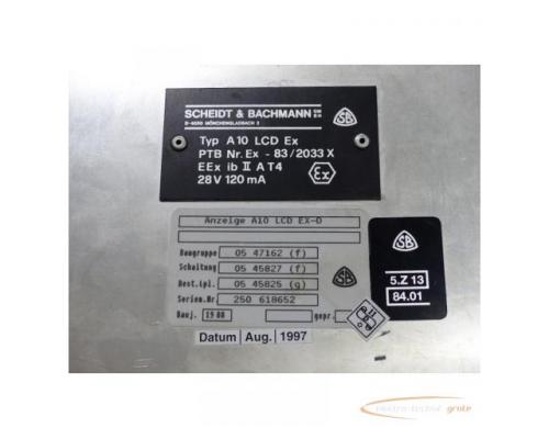 Scheidt & Bachmann A 10 LCD Ex / A10 LCD EX-0 Anzeige - Bild 4
