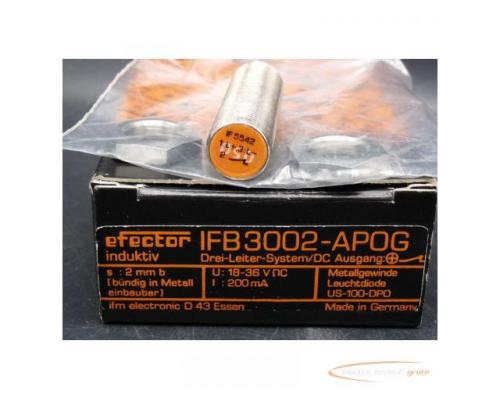 ifm-efector IF5542-Induktiver-Sensor-IFB3002-APOG> ungebraucht! - Bild 2