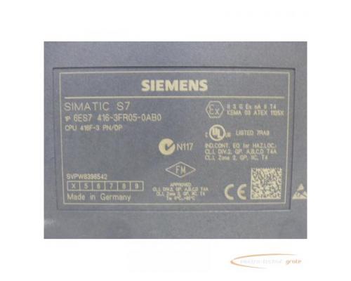 Siemens 6ES7416-3FR05-0AB0 S7-400, CPU 416F-3 PN/DP > neuwertig + getestet! - Bild 5