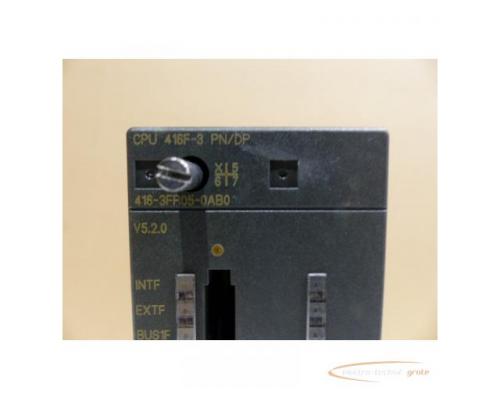 Siemens 6ES7416-3FR05-0AB0 S7-400, CPU 416F-3 PN/DP > neuwertig + getestet! - Bild 6