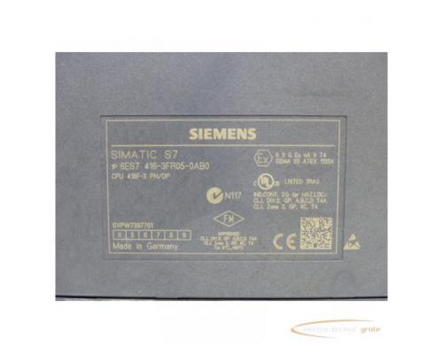 Siemens 6ES7416-3FR05-0AB0 S7-400, CPU 416F-3 PN/DP > neuwertig + getestet! - Bild 5