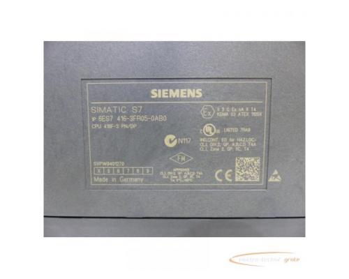 Siemens 6ES7416-3FR05-0AB0 S7-400, CPU 416F-3 PN/DP > neuwertig + getestet! - Bild 5