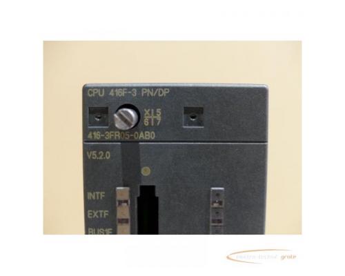 Siemens 6ES7416-3FR05-0AB0 S7-400, CPU 416F-3 PN/DP > neuwertig + getestet! - Bild 5