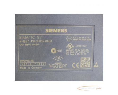 Siemens 6ES7416-3FR05-0AB0 S7-400, CPU 416F-3 PN/DP > neuwertig + getestet! - Bild 6