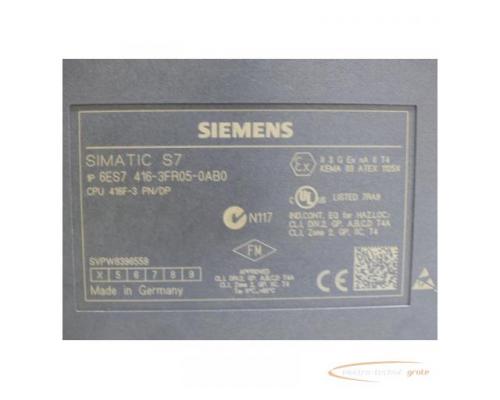 Siemens 6ES7416-3FR05-0AB0 S7-400, CPU 416F-3 PN/DP > neuwertig + getestet! - Bild 6