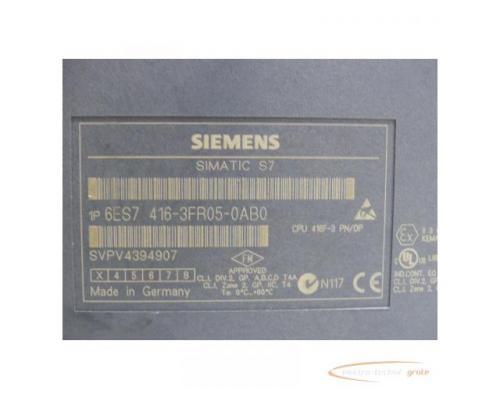 Siemens 6ES7416-3FR05-0AB0 S7-400, CPU 416F-3 PN/DP > neuwertig + getestet! - Bild 6