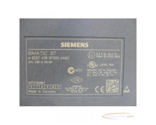 Siemens 6ES7416-3FR05-0AB0 S7-400, CPU 416F-3 PN/DP > neuwertig + getestet! - Bild 6