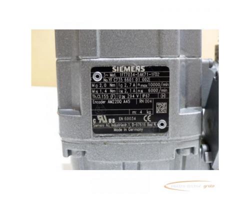 Siemens 1FT7034-5AK71-1FD2 Synchronmotor - Bild 4