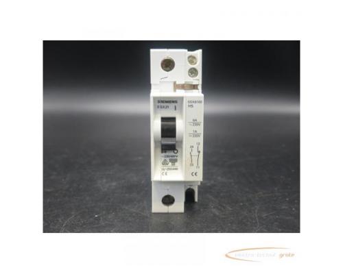 Siemens 5SX21 B6 Leistungsschutzschalter mit 5SX9100HS - Bild 1