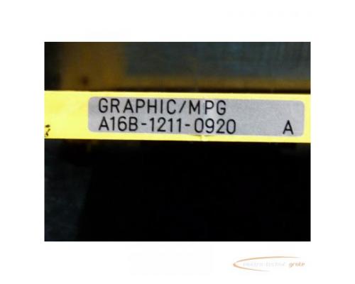 Fanuc A16B-1211-0920 A Graphic / MPG Board - Bild 5