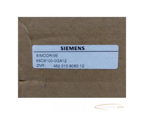 Siemens 6SC6100-0GA12 Simodrive Leistungsteil > ungebraucht! - Bild 3