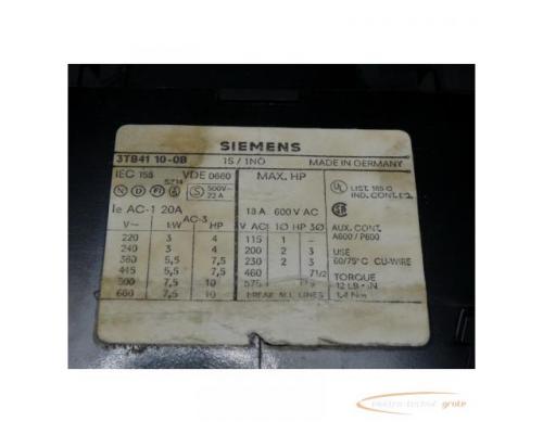 Siemens 3TB4110-0B Schütz + 3TX6406-0H Entstörmodul DC 24?250V - Bild 4