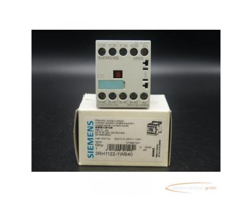 Siemens 3RH1122-1WB40 21?44V > ungebraucht! - Bild 1