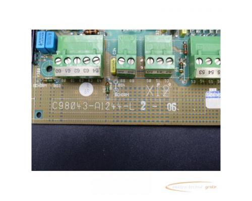 Siemens C98043-A1244-L 2-06 Platine - Bild 2