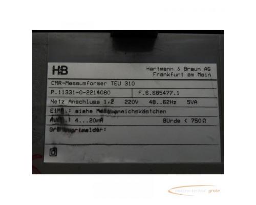 H & B TEU 310 CMR-Messumformer - Bild 5