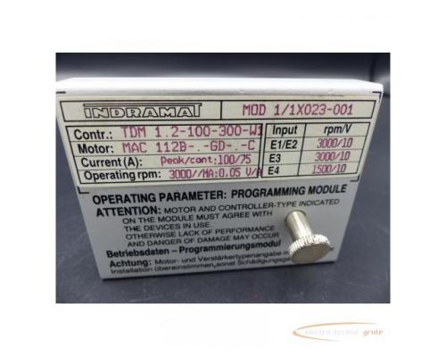 Indramat MOD 1/1X023-001 Programmiermodul für TDM 1.2-100-300-W1 - Bild 2