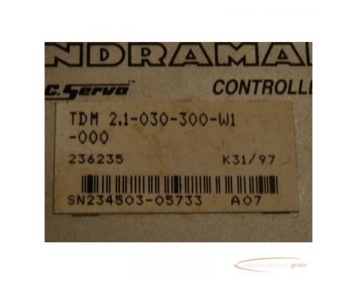 Indramat TDM 2.1-030-300-W1-000 AC Servo Controller - Bild 5