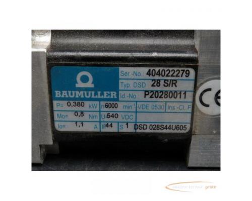 Baumüller DSD 28 S/R Motor SN:404022279 - Bild 4