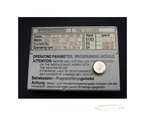 Indramat MOD 5/1X065 Programmiermodul für TDM 2.1-30-300-W0 - Bild 3