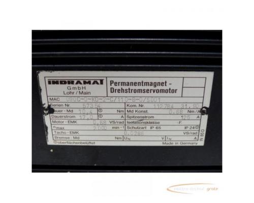 Indramat MAC 090C-0-KD-2-C/110-B-0/S001 Permanentmagnet-Drehstromservomotor - Bild 4