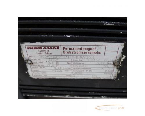 Indramat MAC 090C-0-KD-2-C/110-B-0/S001 Permanentmagnet-Drehstromservomotor - Bild 4