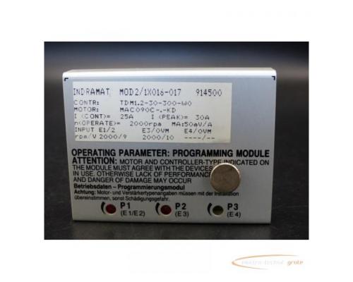 Indramat MOD 2/1X016-017 Programmier Modul für TDM 1.2-30-300-W2 - Bild 2