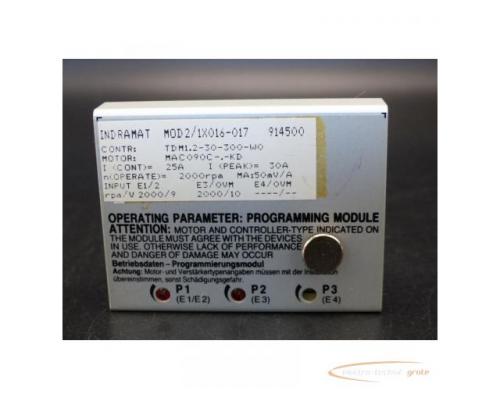 Indramat MOD 2/1X016-017 Programmier Modul für TDM 1.2-30-300-W4 - Bild 2