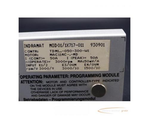 Indramat MOD01/1X717-011 Programmier Modul für TDM1..-050-300-W1 - Bild 2