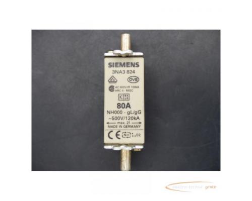 Siemens 3NA3824 NH-Sicherungseinsatz 80A - Bild 3