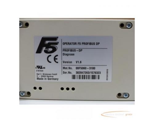 KEB 00F5060 - 3100 OPERATOR F5 PROFIBUS DP Diagnose Version V1.6 - Bild 4