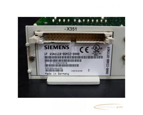 Siemens 6SN1118-0DM33-0AA0 Regelkarte SN: S T-T72033970 Version C - Bild 2