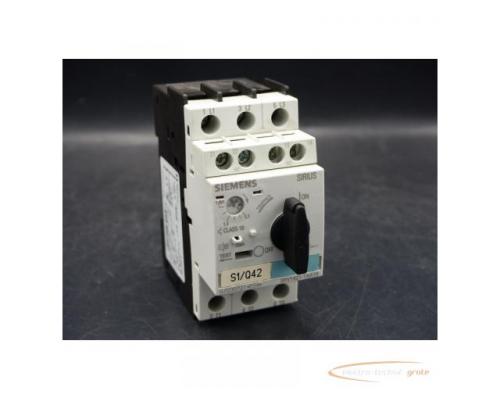 Siemens 3RV1421-1AA10 Leistungsschalter 33A mit 3RV1901-1E Hilfsschalter - Bild 1