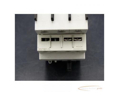 Siemens 3RV1421-1AA10 Leistungsschalter 33A mit 3RV1901-1E Hilfsschalter - Bild 4