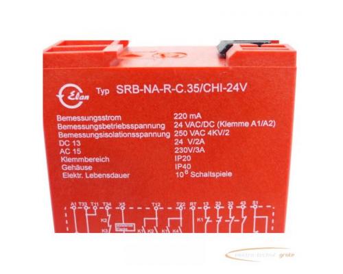 Elan SRB-NA-R-C.35/CHI-24V Sicherheitsrelais - Bild 3