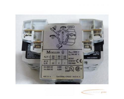 Klöckner Moeller PKZM0-0,25 Motorschutzschalter Ser.-No. 02 + NHI11-PKZ0 - Bild 4