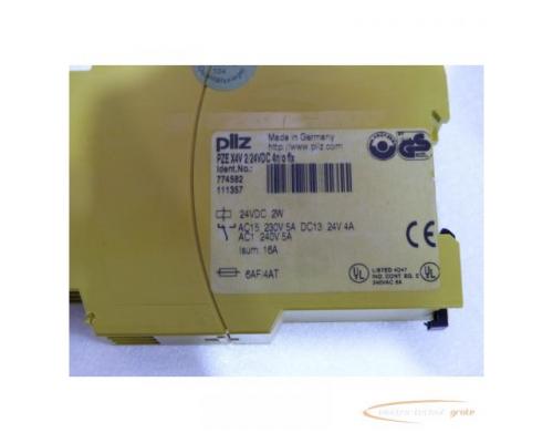 Pilz PZE X4V 2/24VDC 4n/o fix Kontakterweiterungsblock Id. 774582 - Bild 2