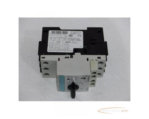 Siemens 3RV1021-4AA10 Leistungsschalter 16A / 208A + 3RV1907-1E Hilfsschalter - Bild 4