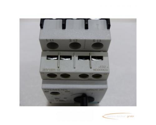 Siemens 3RV1021-4AA15 Leistungsschalter 16A / 208A + 3RV1901-1E Hilfsschalter - Bild 3