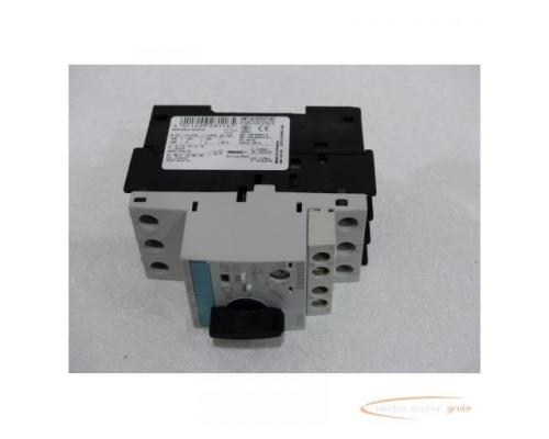 Siemens 3RV1021-1GA10 Leistungsschalter 6,3A / 82A + 3RV1901-1E Hilfsschalter - Bild 4