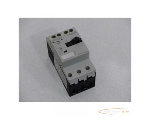 Siemens 3RV1011-1FA15 Leistungsschalter 5A / 60A + 3RV1901-1E Hilfsschalter - Bild 1