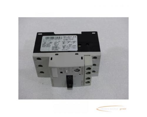 Siemens 3RV1011-1FA15 Leistungsschalter 5A / 60A + 3RV1901-1E Hilfsschalter - Bild 4