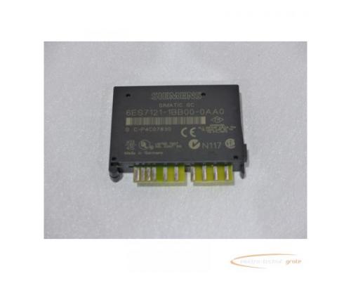 Siemens Simatic SC 6ES7121-1BB00-0AA0 Elektronikmodul DC 24V - Bild 1