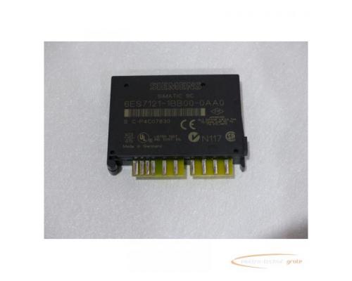 Siemens Simatic SC 6ES7121-1BB00-0AA0 Elektronikmodul DC 24V - Bild 2