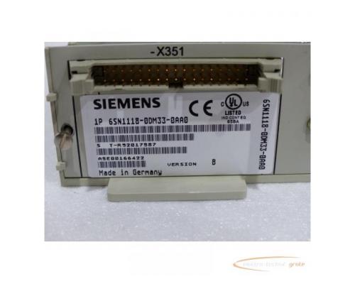 Siemens 6SN1118-0DM33-0AA0 Regelungseinschub Version B SN:T-R92017587 - Bild 4